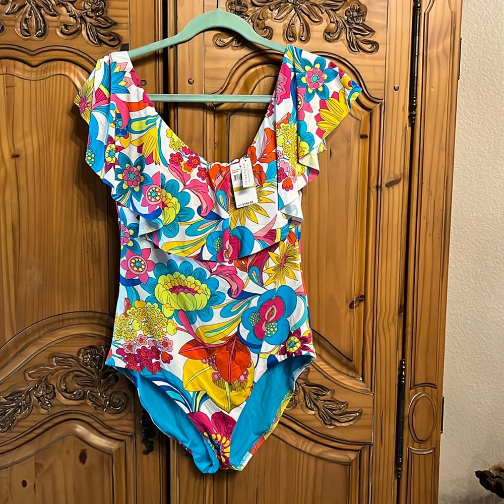 NWT TRINA Turk One Piece Swim Suit